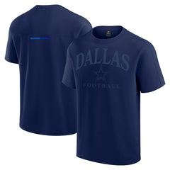 Dallas Cowboys Unisex Elements Flex Tri-Blend T-Shirt - Navy - Fanatics