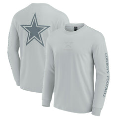 Dallas Cowboys Unisex Elements Strive Long Sleeve T-Shirt - Gray - Fanatics