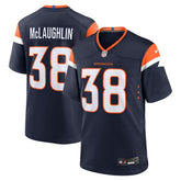 Jaleel McLaughlin Denver Broncos Alternate Game Jersey - Navy - Nike