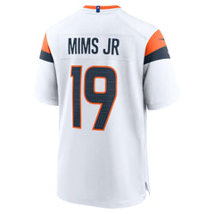Marvin Mims Jr Denver Broncos Game Jersey - White - Nike