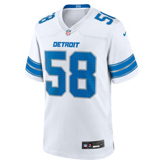Penei Sewell Detroit Lions Game Jersey - White - Nike
