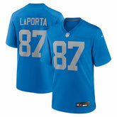 Sam LaPorta Detroit Lions Alternate Game Jersey - Blue - Nike