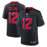 Nico Collins Houston Texans 2nd Alternate Game Jersey - Navy - Nike