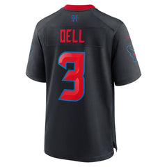 Tank Dell Houston Texans 2nd Alternate Game Jersey - Navy - Nike