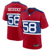 Bobby Okereke New York Giants Alternate Player Game Jersey - Century Red - Nike