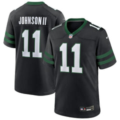Jermaine Johnson II New York Jets Alternate Game Jersey - Legacy Black - Nike