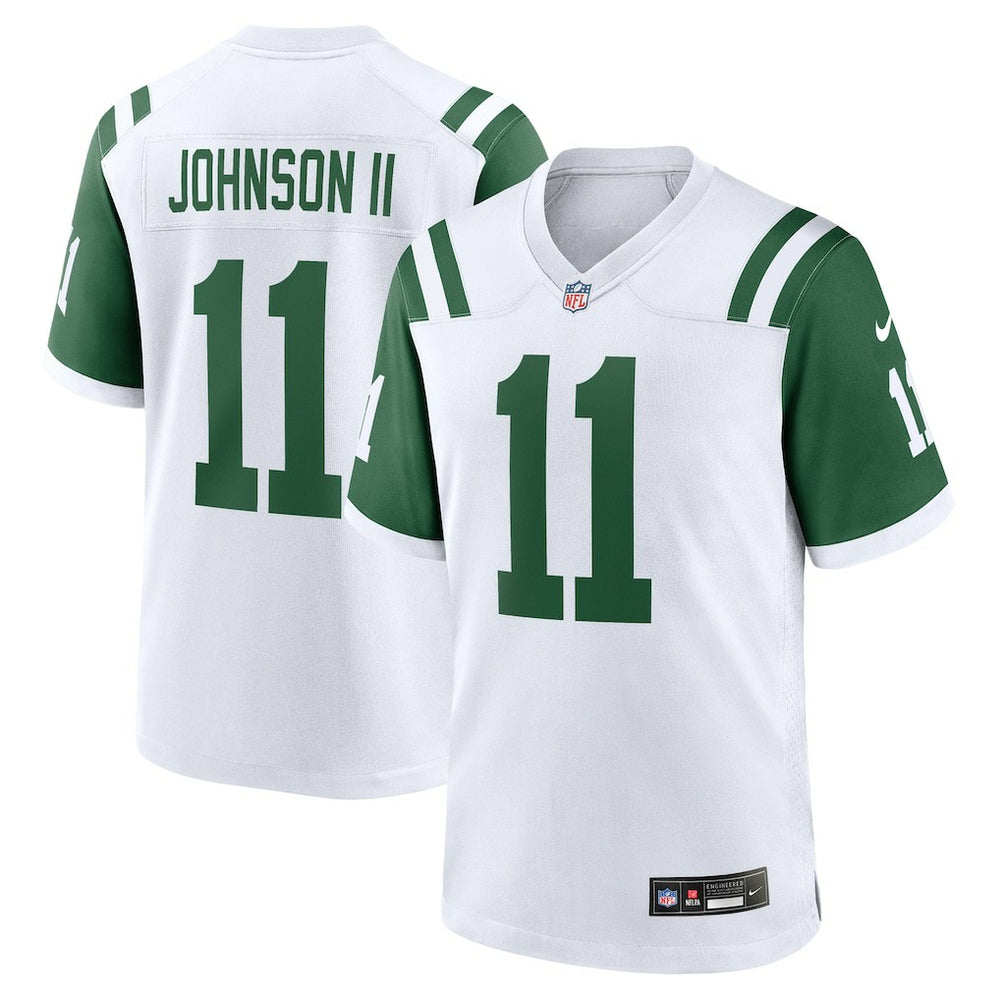 Jermaine Johnson II New York Jets Classic Alternate Game Jersey - White - Nike