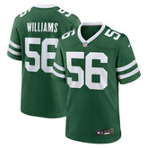 Quincy Williams New York Jets Game Player Jersey – Legacy Green - Nike