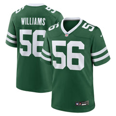 Quincy Williams New York Jets Game Player Jersey – Legacy Green - Nike