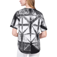 Miami Heat G-III 4Her by Carl Banks Women's Tournament Raglan Oversized Tie-Dye V-Neck T-Shirt Black
