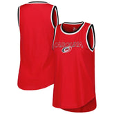 Carolina Hurricanes G-III 4Her by Carl Banks Women's Strategy Tank Top - Red | NHL online