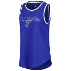 St. Louis Blues G-III 4Her by Carl Banks Women's Strategy Tank Top - Blue | NHL Lifestyle