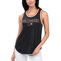 Philadelphia Flyers G-III 4Her by Carl Banks Women's Strategy Tank Top - Black | NHL Lifestyle
