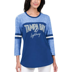 Tampa Bay Lightning G-III 4Her by Carl Banks Women's Play The Game 3/4-Sleeve T-Shirt - Blue | NHL discount