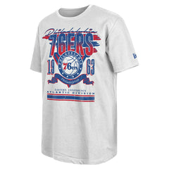 New Era Philadelphia 76ers Sport Classics Oversized T-Shirt White