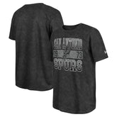 New Era San Antonio Spurs Enzyme Washed Oversized T-Shirt Black