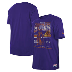 New Era Phoenix Suns Enzyme Wash Oversized T-Shirt Purple