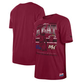 New Era Miami Heat Enzyme Wash Oversized T-Shirt Red