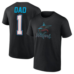 Miami Marlins Father's Day #1 Dad T-Shirt Online