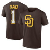 San Diego Padres Father's Day #1 Dad T-Shirt Outlet