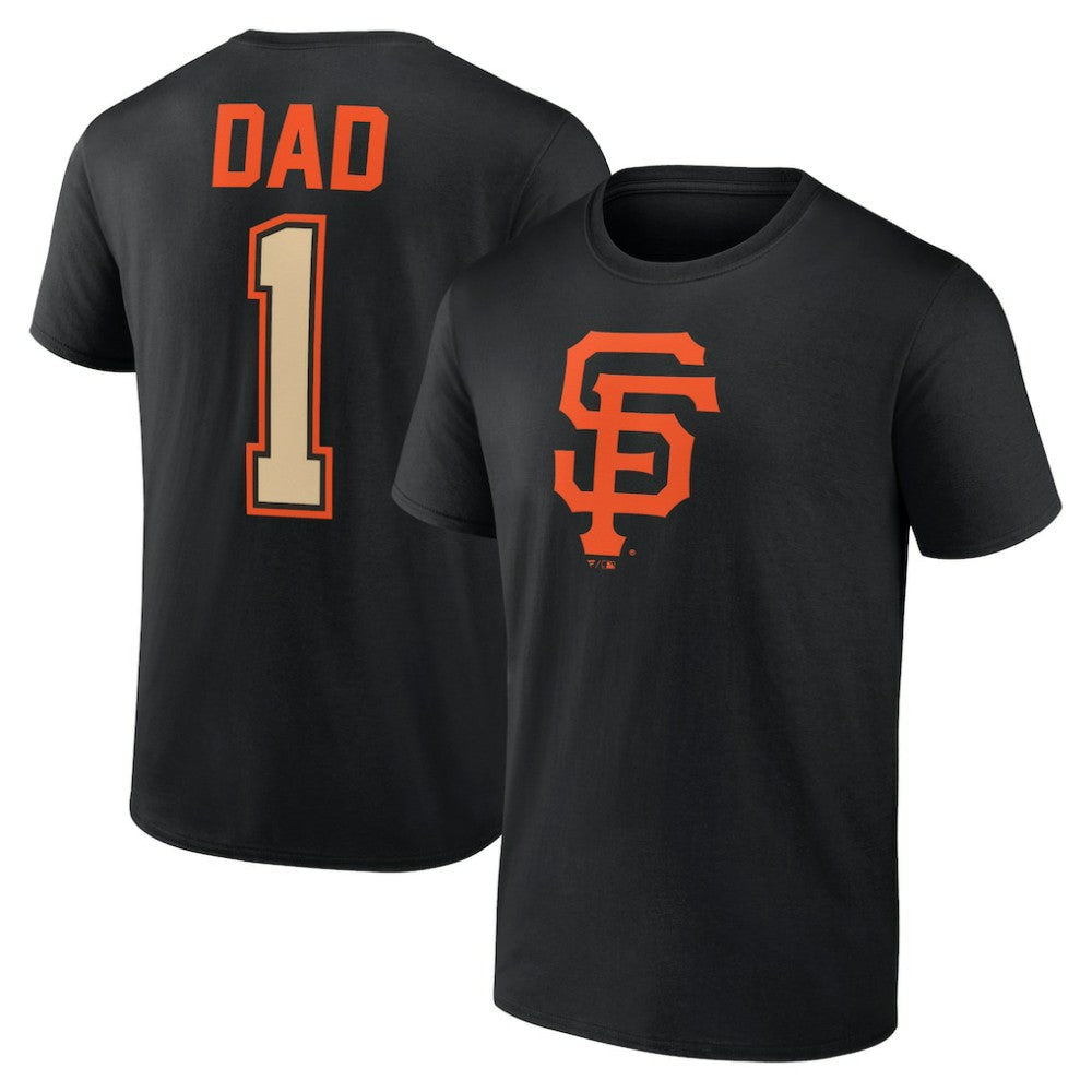 San Francisco Giants Father's Day #1 Dad T-Shirt Sale