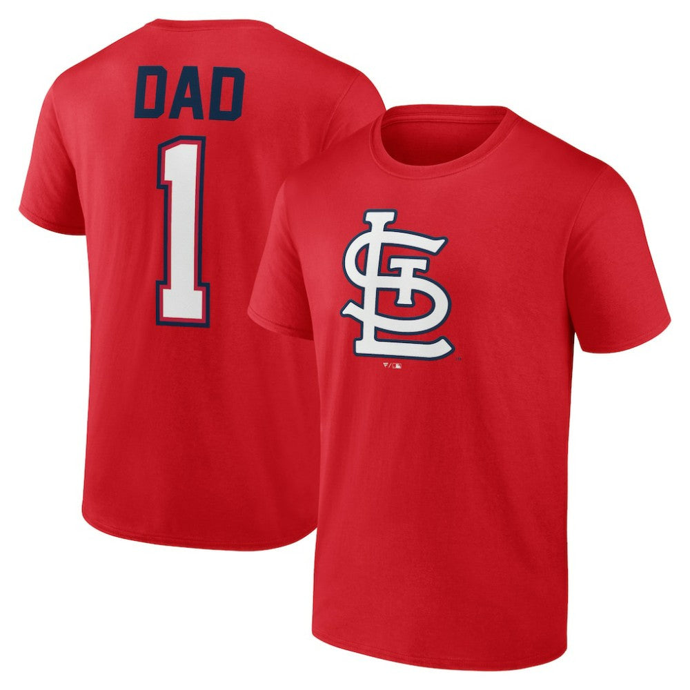 St. Louis Cardinals Father's Day #1 Dad T-Shirt Outlet