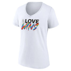 St. Louis Cardinals Women's Love Wins V-Neck T-Shirt Outlet