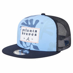 Atlanta Braves New Era Bikini Bottom Trucker 9FIFTY Snapback Hat Discount