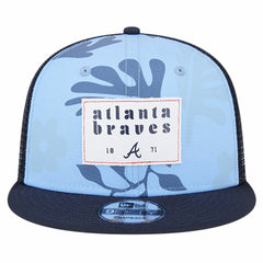 Atlanta Braves New Era Bikini Bottom Trucker 9FIFTY Snapback Hat Discount