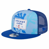 Chicago Cubs New Era Bikini Bottom Trucker 9FIFTY Snapback Hat Online