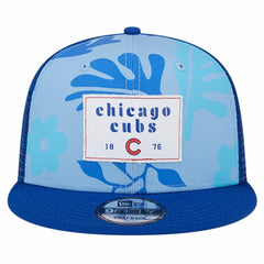 Chicago Cubs New Era Bikini Bottom Trucker 9FIFTY Snapback Hat Online