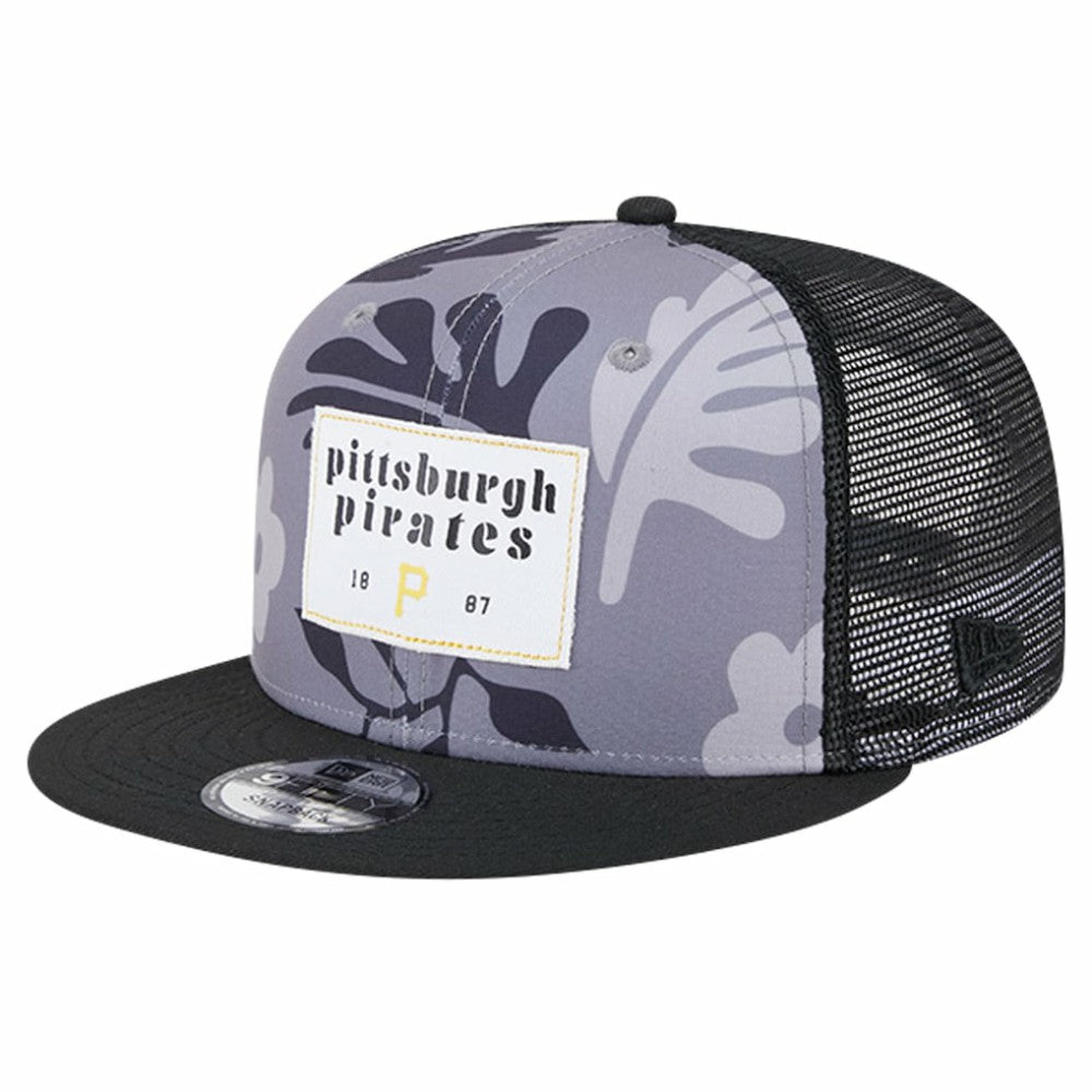 Pittsburgh Pirates New Era Bikini Bottom Trucker 9FIFTY Snapback Hat Discount