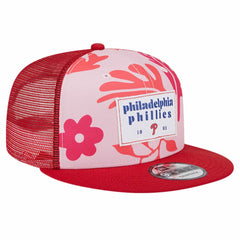 Philadelphia Phillies New Era Bikini Bottom Trucker 9FIFTY Snapback Hat Online