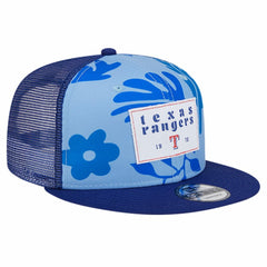 Texas Rangers New Era Bikini Bottom Trucker 9FIFTY Snapback Hat Discount