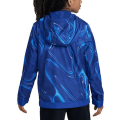 Nike - Chelsea Youth Amplify Anorak Half-Zip Hoodie Jacket - Blue