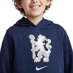 Nike - Chelsea Youth Club Pullover Hoodie - Navy