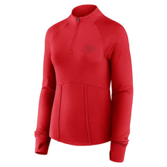 Kansas City Chiefs Women's Elements Quarter-Zip Jacket - Red - Fanatics