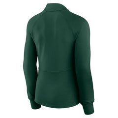 Green Bay Packers Women's Elements Raglan Quarter-Zip Jacket - Green - Fanatics