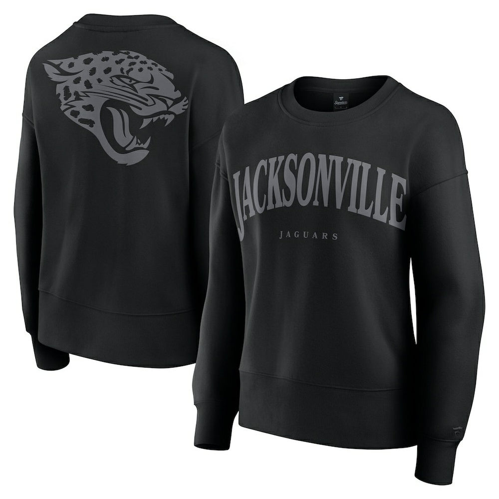 Jacksonville Jaguars Women's Elements Pullover Sweatshirt - Black - Fanatics