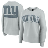New York Giants Women's Elements Pullover Sweatshirt - Gray - Fanatics