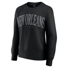 New Orleans Saints Women's Elements Pullover Sweatshirt - Black - Fanatics