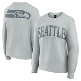 Seattle Seahawks Women's Elements Pullover Sweatshirt - Gray - Fanatics