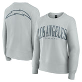 Los Angeles Chargers Women's Elements Pullover Sweatshirt - Gray - Fanatics