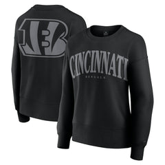 Cincinnati Bengals Women's Elements Pullover Sweatshirt - Black - Fanatics
