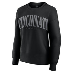 Cincinnati Bengals Women's Elements Pullover Sweatshirt - Black - Fanatics