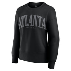 Atlanta Falcons Women's Elements Pullover Sweatshirt - Black - Fanatics