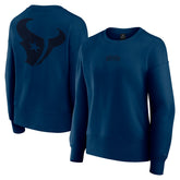 Houston Texans Women's Elements Pullover Sweatshirt - Navy - Fanatics
