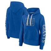 New York Giants Women's Elements Next Pullover Hoodie - Royal - Fanatics