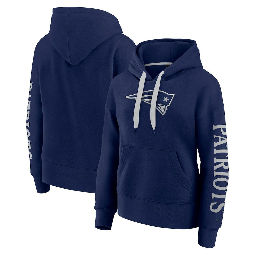 New England Patriots Women's Elements Next Pullover Hoodie - Navy - Fanatics