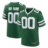 New York Jets Custom Game Jersey - Legacy Green - Nike